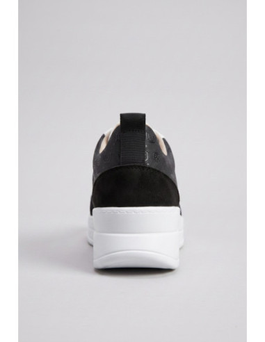 4US Paciotti sneaker in pelle con fondo alto 4BX258 [6de10ec8]