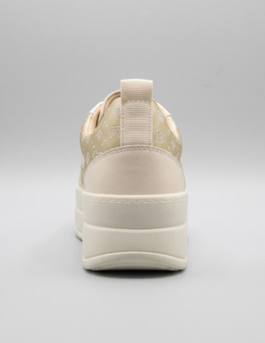 4US Paciotti sneaker in pelle con fondo alto 4BX258 [4c67eedf]