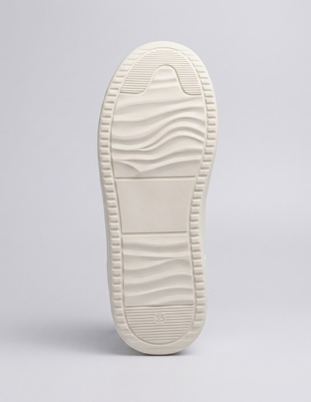 4US Paciotti sneaker in pelle con fondo alto 4BX258 [fb7a2fdb]