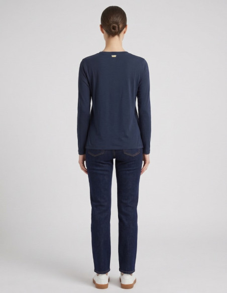 Markup t-shirt manica lunga con spacchi laterali MW9610007 [e25babc5]