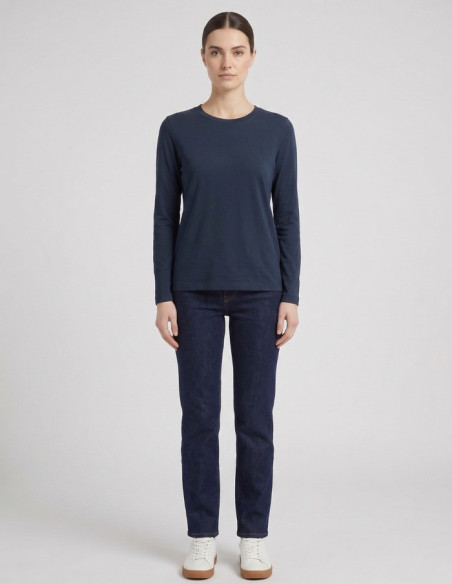 Markup t-shirt manica lunga con spacchi laterali MW9610007 [55466ac1]