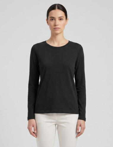 Markup t-shirt manica lunga con spacchi laterali MW9610007 [8b61ea42]