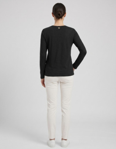 Markup t-shirt manica lunga con spacchi laterali MW9610007 [5247a94f]