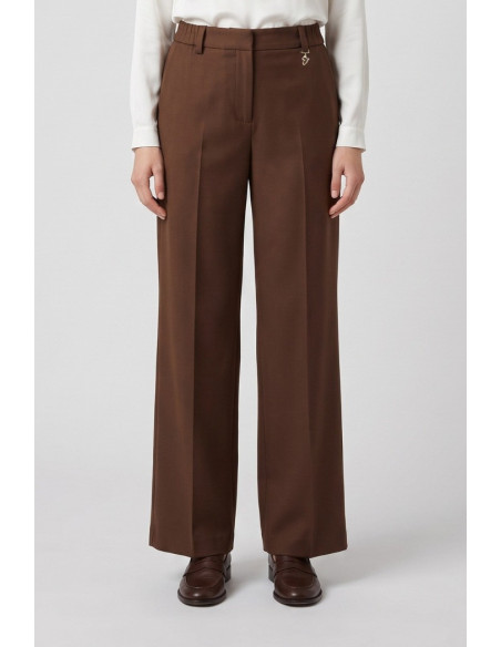 Blash pantaloni palazzo in flanella BS2750105 [493e384e]