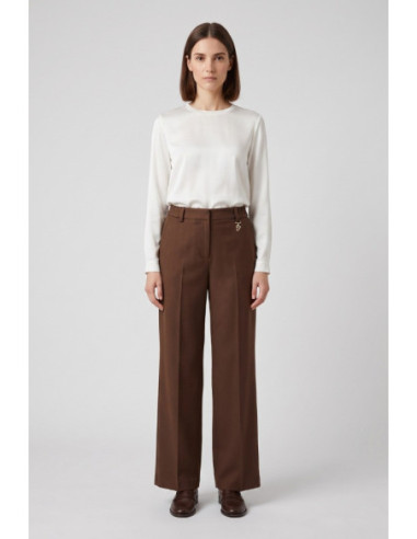Blash pantaloni palazzo in flanella BS2750105 [2705ba47]