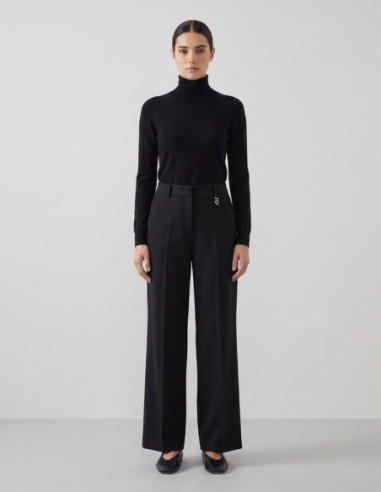 Blash pantaloni palazzo in flanella BS2750105 [5505af20]