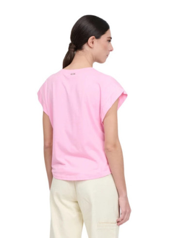 Influencer t-shirt giromanica con collana gioiello 03AB179 [369e8504]