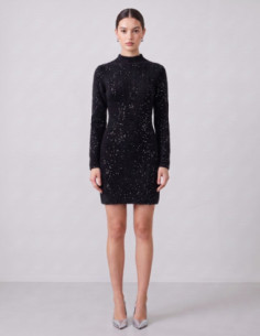 Blash abito corto con paillettes BS2700044 [ca63da0a]