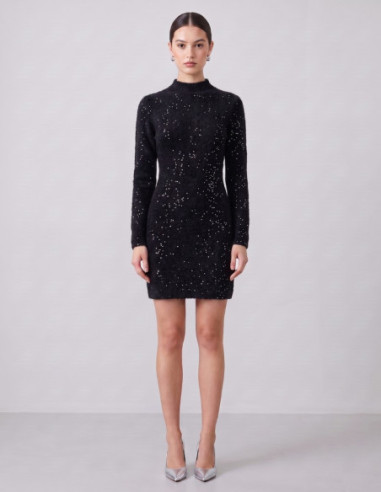Blash abito corto con paillettes BS2700044 [ca63da0a]