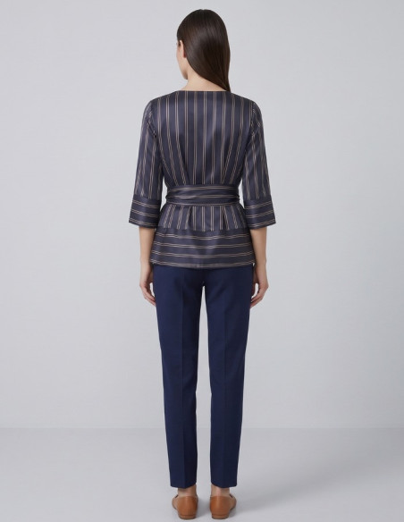 Dairesy casacca rigata con fusciacca FW26DE0031 [5343cbbb]