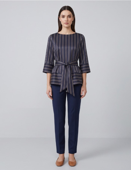 Dairesy casacca rigata con fusciacca FW26DE0031 [e45e0abf]