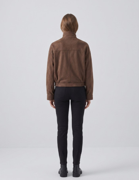 Dairesy giubbino in ecocamoscio con tasconi FW26D0941 [09675421]