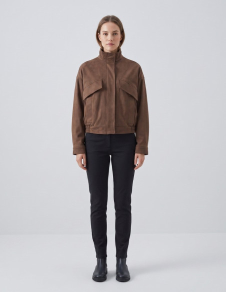 Dairesy giubbino in ecocamoscio con tasconi FW26D0941 [be7a9525]