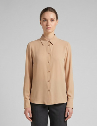 Dairesy camicia in tessuto fluido con bottoni in tono FW26DE0021 [5343e645]
