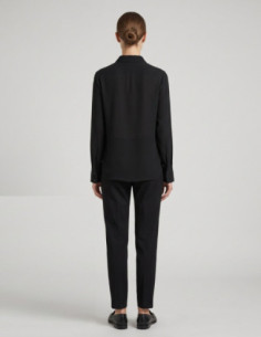 Dairesy camicia in tessuto fluido con bottoni in tono FW26DE0021 [ed5a2184] 2