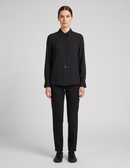Dairesy camicia in tessuto fluido con bottoni in tono FW26DE0021 [8361a38d]
