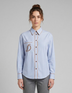 Dairesy camicia rigata in misto viscosa FW26DE0943 [a50e03eb]