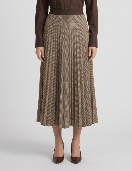 Dairesy gonna lunga plissé con elastico FW26D0965 [23da6a90]