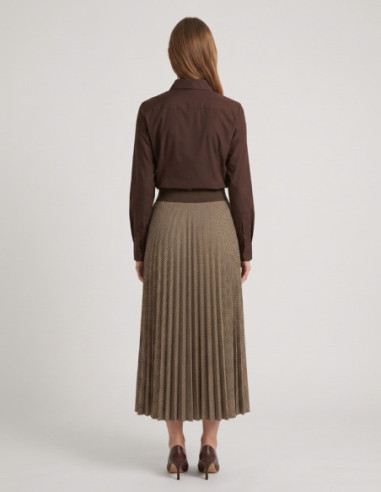Dairesy gonna lunga plissé con elastico FW26D0965 [fafc299d]