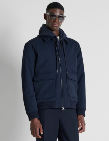 Antony Morato giubbotto relaxed fit con placca logo MMCO00999-FA600332 [130c31b8]