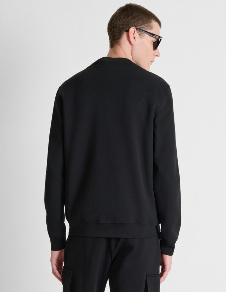 Antony Morato felpa girocollo regular fit in interlock con logo MMFL01175-FA150168 [453cc916]