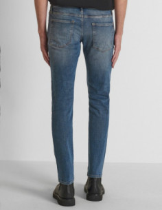 Antony Morato jeans tapered fit in blue denim Ozzy MMDT00241-FA750649-W02325 [3e644e39] 2