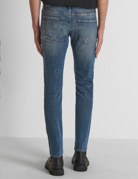 Antony Morato jeans tapered fit in blue denim Ozzy MMDT00241-FA750649-W02325 [e7420d34]