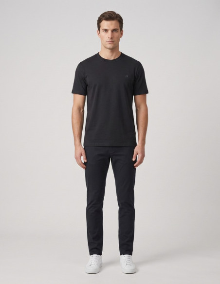 Antony Morato t-shirt regular in jersey con logo MMKS02727-FA100282 [2d1e1157]