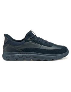 Geox sneaker in nappa e camoscio Spherica Plus U56MPA08522 [d371e70d]