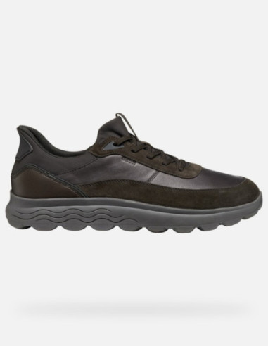 Geox sneaker in nappa e camoscio Spherica Plus U56MPA08522 [116df0e0]