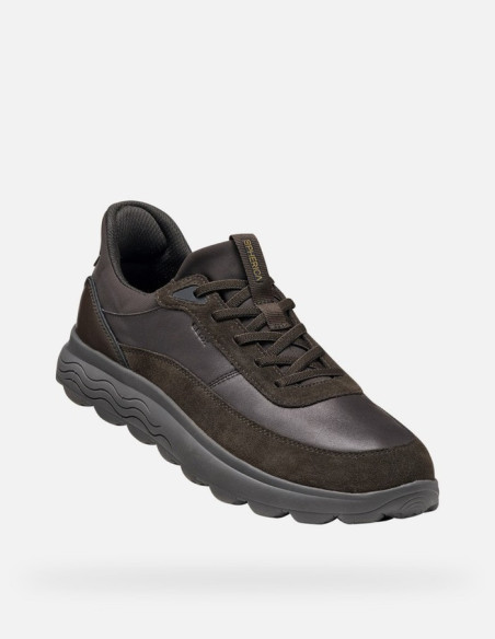 Geox sneaker in nappa e camoscio Spherica Plus U56MPA08522 [7a0635f7]