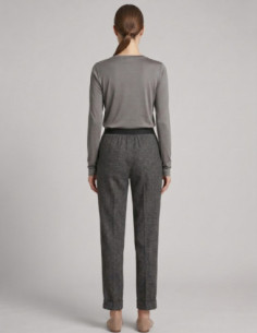 Dairesy pantalone con risvolto FW26DE0001 [2a88b4f5] 2