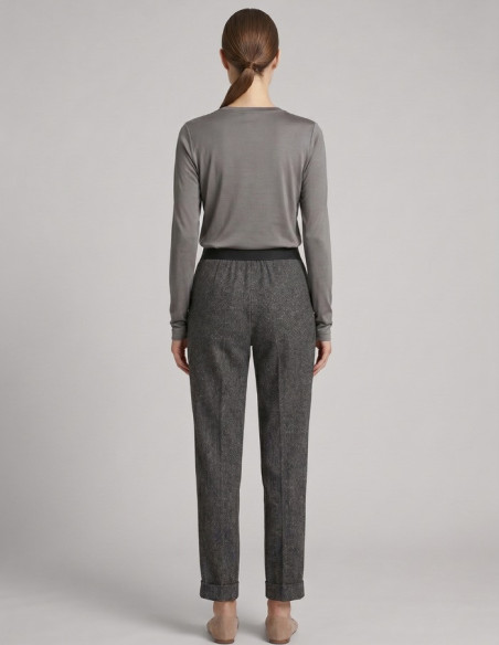 Dairesy pantalone con risvolto FW26DE0001 [f3aef7f8]