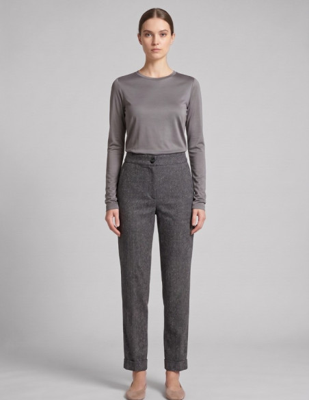 Dairesy pantalone con risvolto FW26DE0001 [44b336fc]