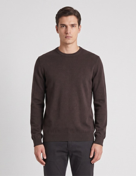 Antony Morato maglia girocollo regular fit in misto cashmere MMSW01664-YA400147 [210a7663]