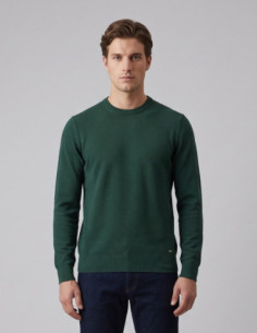 Markup maglia girocollo in misto viscosa punto riso MK9900014 [ed163f24]