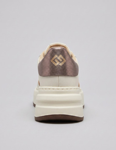 Gold & Gold sneaker platform GB1140 [db01d23a]