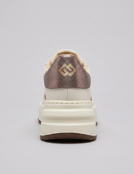 Gold & Gold sneaker platform GB1140 [db01d23a]