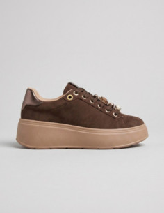 Gold & Gold sneaker platform con dettaglio gioiello GB1093 [06251b81]