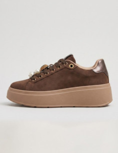 Gold & Gold sneaker platform con dettaglio gioiello GB1093 [06251b81] 2