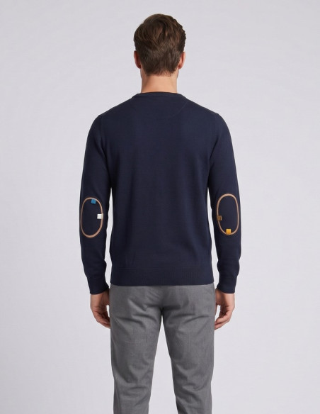 Markup maglia girocollo in misto viscosa punto riso MK9900124 [fa23d107]
