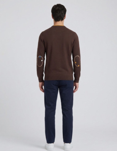 Markup maglia girocollo in misto viscosa punto riso MK9900124 [383fc6ea]