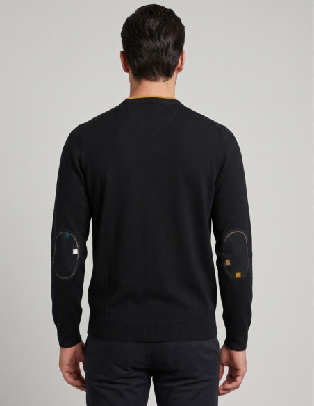 Markup maglia girocollo in misto viscosa punto riso MK9900124 [4a3fd38d]