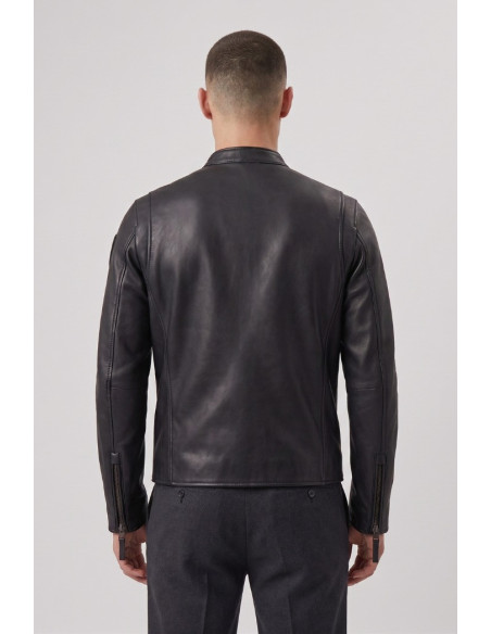 Blauer bomber in morbida pelle Ripley 26WBLUL02493-007340 [9e9ea96e]