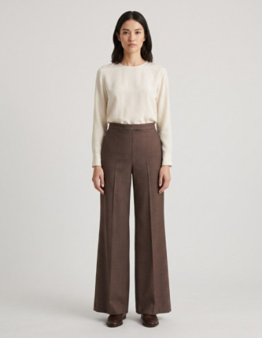 Dairesy pantalone palazzo in misto lana FW26DE0908 [896c9ef1]