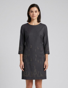 Dairesy abito con borchie FW26D0949 [8499231e]