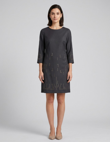 Dairesy abito con borchie FW26D0949 [eaa2a117]