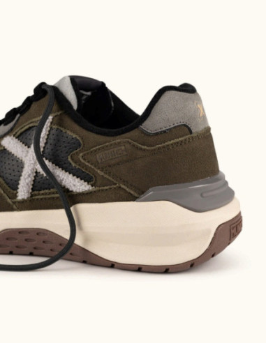 Munich sneaker allacciata con logo Nexa 25 8097025 [42746695]