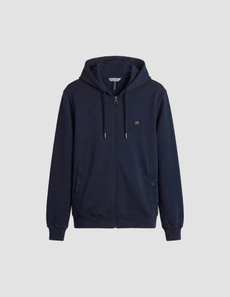 Antony Morato felpa cappuccio regular fit in interlock con logo MMFL01172-FA150168 [12805aa0]