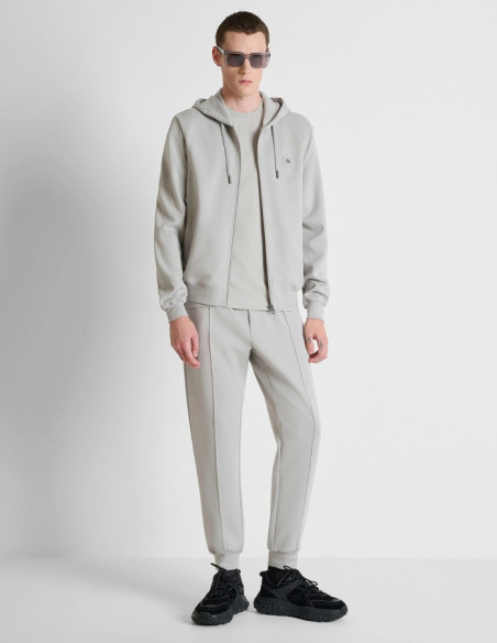 Antony Morato felpa cappuccio regular fit in interlock con logo MMFL01172-FA150168 [4d0c9f13]